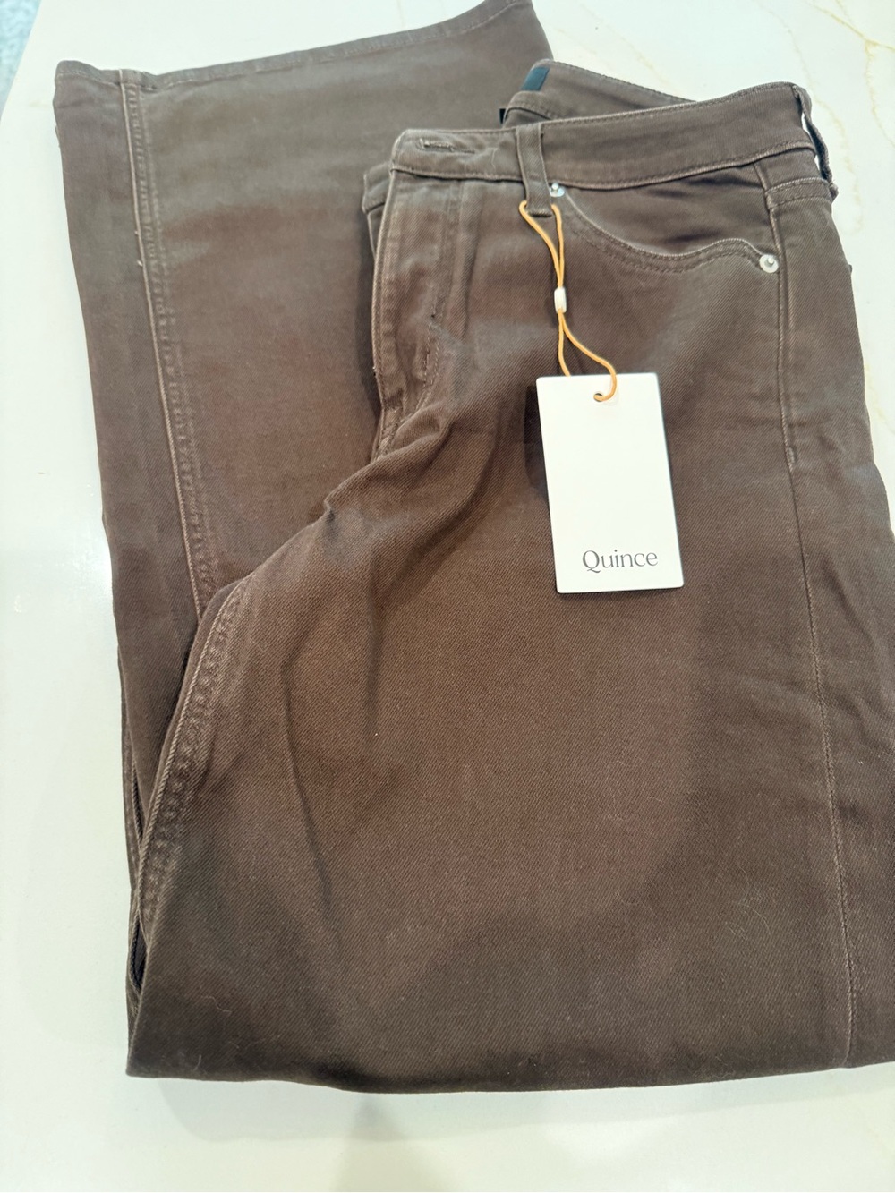Quince Bella Wide leg jeans , NWT size 28 short